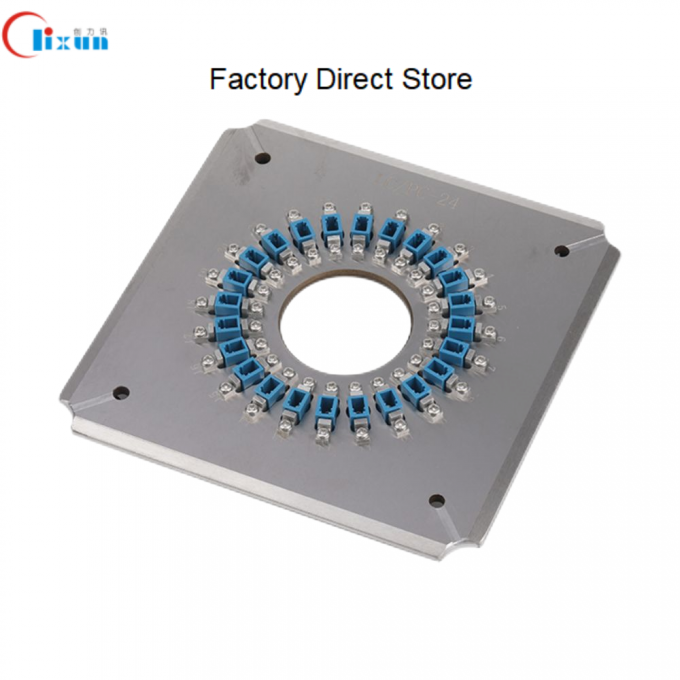 LC UPC ऑप्टिकल फाइबर पॉलिशिंग फिक्स्चर - साइड व्यू