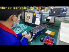 20X फाइबर ऑप्टिक निरीक्षण माइक्रोस्कोप, वीडियो डिस्प्ले के साथ ऑप्टिकल फाइबर माइक्रोस्कोप