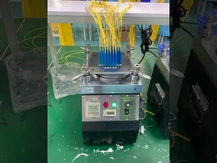 उच्च परिशुद्धता CLX-02E 126W फाइबर ऑप्टिकल पैच कॉर्ड फेरुल पीसने पॉलिशर मशीन