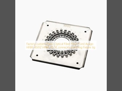 फैक्टरी कस्टम प्लास्टिक ऑप्टिकल फाइबर पैच कॉर्ड Avago HFBR-4501Z HFBR-4511Z कनेक्टर चमकाने फिक्स्चर Jig