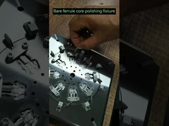 2.5 मिमी 1.25 मिमी फाइबर ऑप्टिक पैच कॉर्ड फेरूल पॉलिशिंग जिग 32 पोजीशन