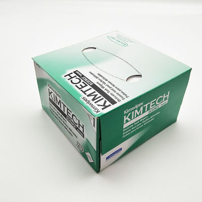 गुणवत्ता  Dust Free Fiber Optic Cable Tools Cleaning Wipes Highly Absorbent 280PCS/Box कारखाना