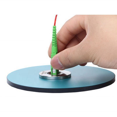 गुणवत्ता  PR5X-500-90 Fiber Optic Polishing Tools Rubber Glass Pad 3D Performance कारखाना