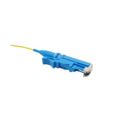 गुणवत्ता  E2000 Single Core Fiber Optic Pigtail Single Mode UPC APC Connector कारखाना