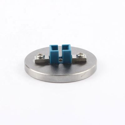 फाइबर ऑप्टिक फेरुल हैंड पॉलिशिंग डिस्क 1 साल की वारंटी और सटीक पॉलिशिंग के लिए फिक्स्चर प्रकार के साथ