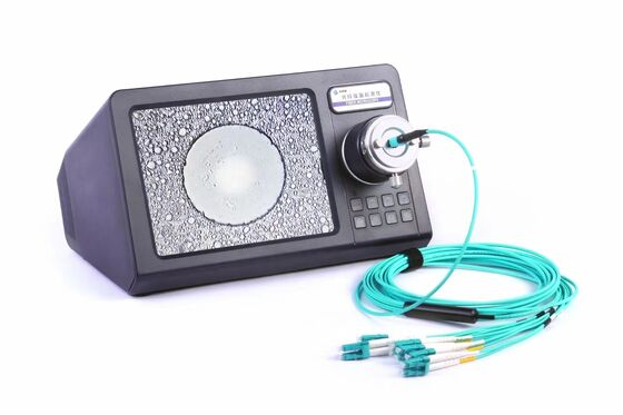 चुआंगलिक्सन CLX-MU9202 MPO ध्रुवीयता परीक्षक 12/24/48 कोर MPO/MTP फाइबर ऑप्टिक पैच कॉर्ड के लिए 110V/220V पावर और ध्रुवीयता विश्लेषण के साथ