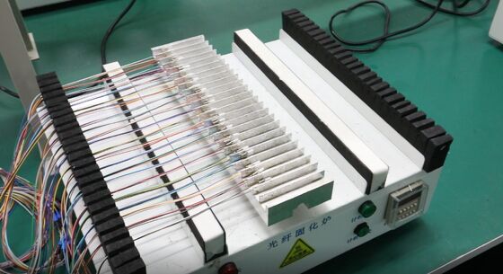 CLX-D02 ऑप्टिकल फाइबर इपॉक्सी क्यूरिंग ओवन 20-300 °C तापमान रेंज और 1 °C परिशुद्धता के साथ 100 सिरेमिक फेरुल्स के लिए