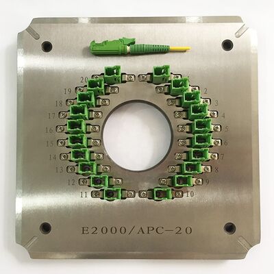 स्टेनलेस स्टील S136 निर्माण के साथ FTTH उपयोग के लिए पोर्ट ऑप्टिकल फाइबर पॉलिशिंग फिक्स्चर