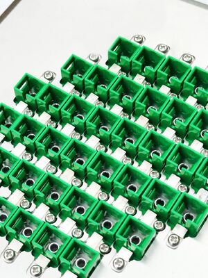 36 पोजीशन फाइबर ऑप्टिक पॉलिशिंग Jig के साथ कठोर स्टेनलेस स्टील S2316 के लिए APC वापसी हानि ≥60dB