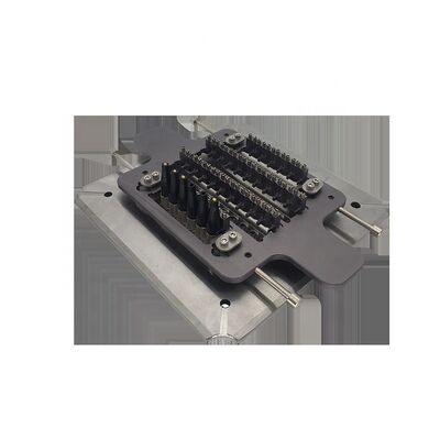 उच्च गुणवत्ता वाले पॉलिश किए गए अंत चेहरे के लिए त्वरित असेंबली/विघटन के साथ कठोर स्टेनलेस स्टील फाइबर ऑप्टिक पॉलिशिंग जिग