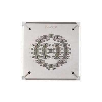 पोर्ट एफसी एपीसी फाइबर ऑप्टिक पॉलिशिंग फिक्स्चर एंटी-रस्ट और टिकाऊ प्रदर्शन के लिए कठोर स्टेनलेस स्टील एस 136 के साथ