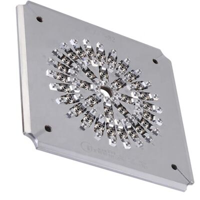 कठोर स्टेनलेस स्टील S136 32 कोर कनेक्टर पॉलिशिंग फिक्स्चर उच्च गुणवत्ता वाले पॉलिश किए गए अंत चेहरे के लिए